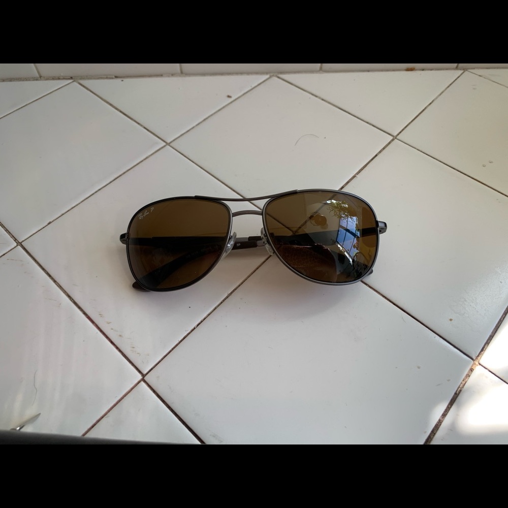 Ray Ban P Brown Lens Sunglasses